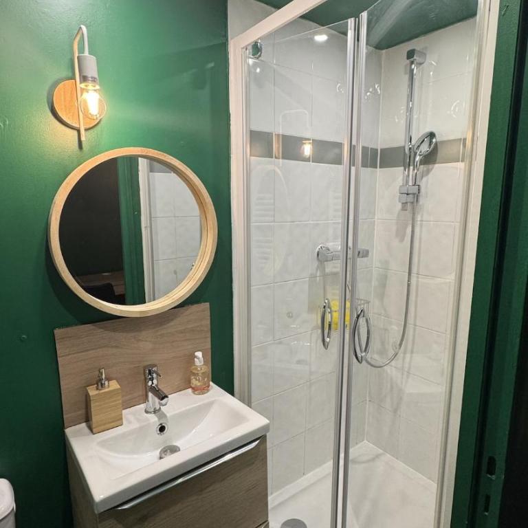 Le duplex tricolore 2 suites hyper centre Rouen rive droite - Two-Bedroom Apartment - 5