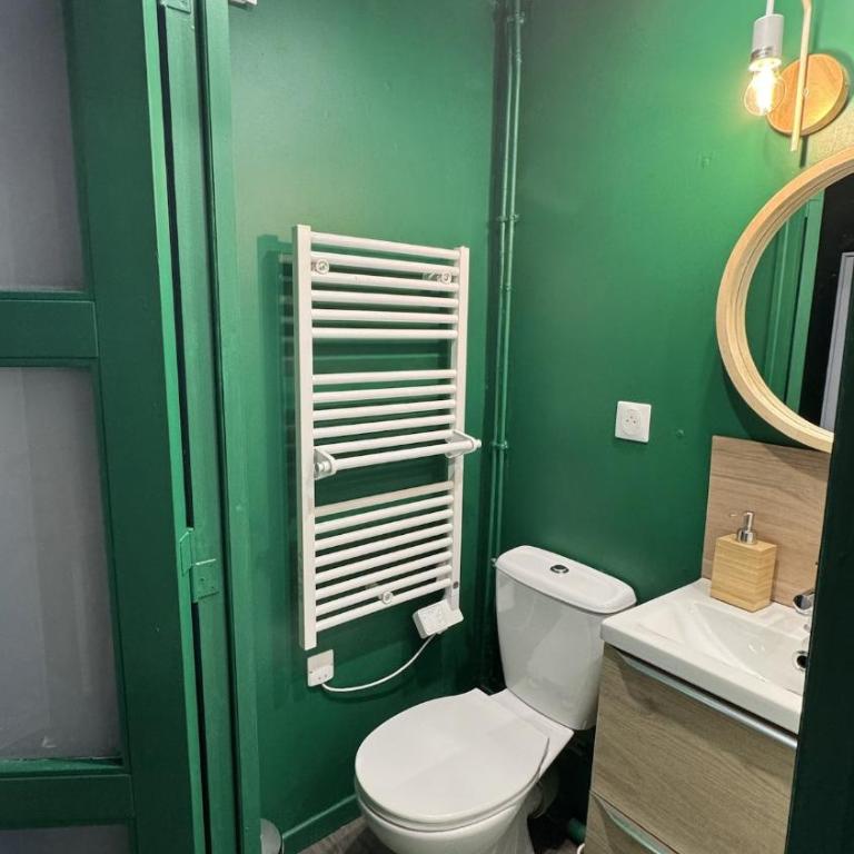 Le duplex tricolore 2 suites hyper centre Rouen rive droite - Two-Bedroom Apartment - 8