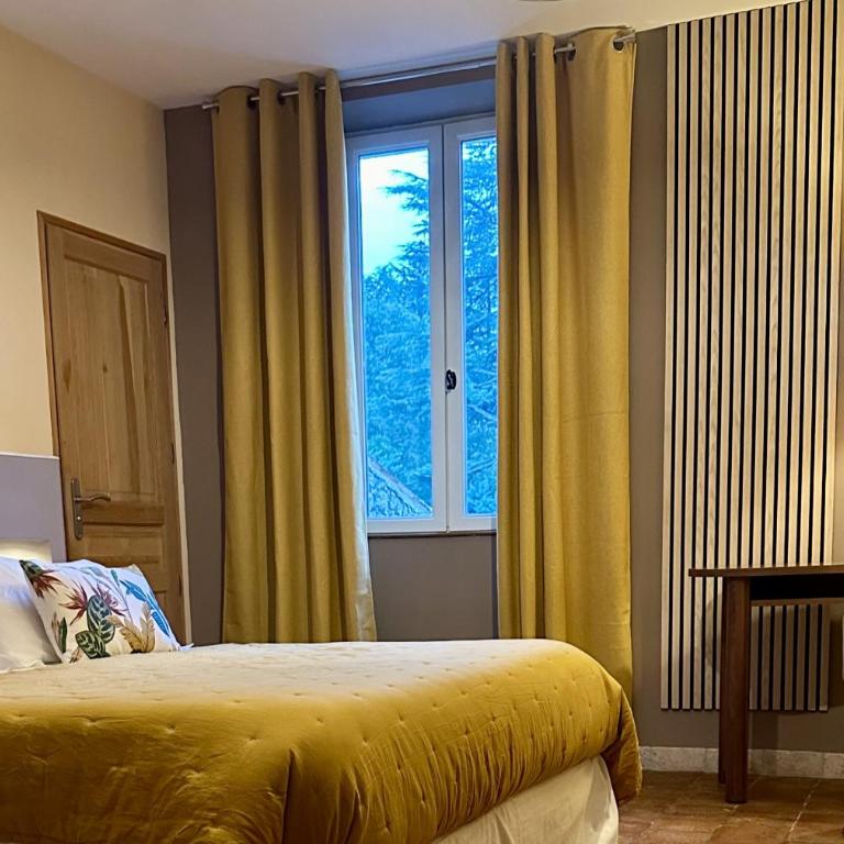 La Bastide de Vallon - Chambre Double avec Salle de Bains Privative - 6