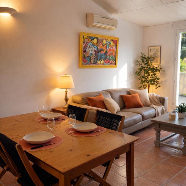 Haut de villa Chloé - Cosy avec clim, terrasse & parking privé, Sanary - Appartamento con 2 Camere da Letto - 14