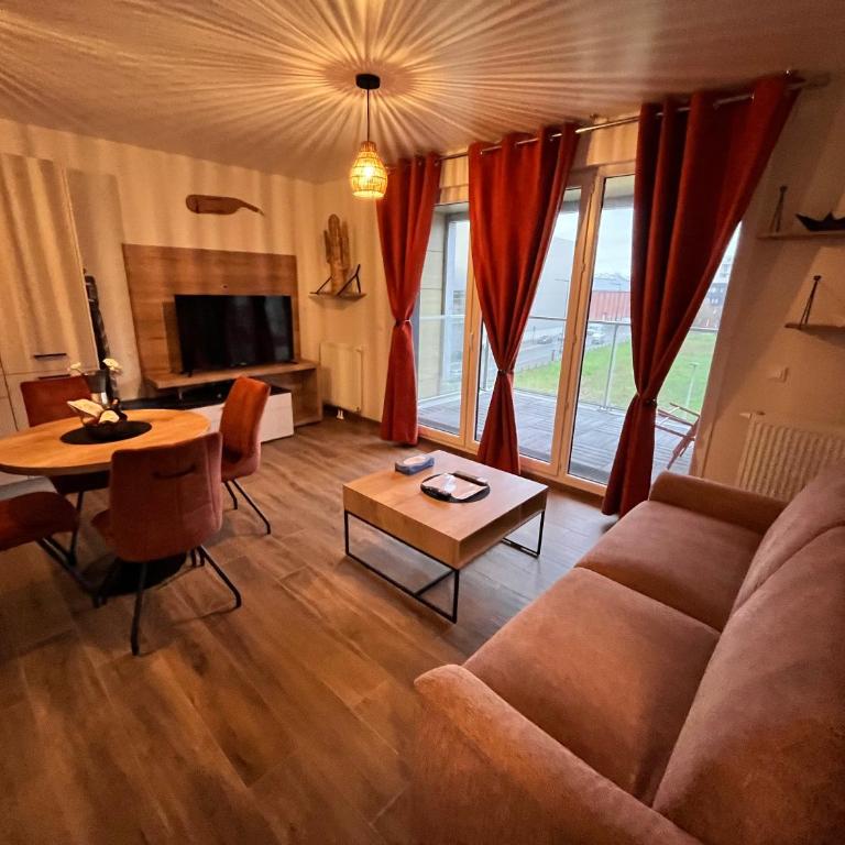 Le Havre Docks Vauban parking privé souterrain terrasse - Apartment mit 1 Schlafzimmer und Terrasse - 1