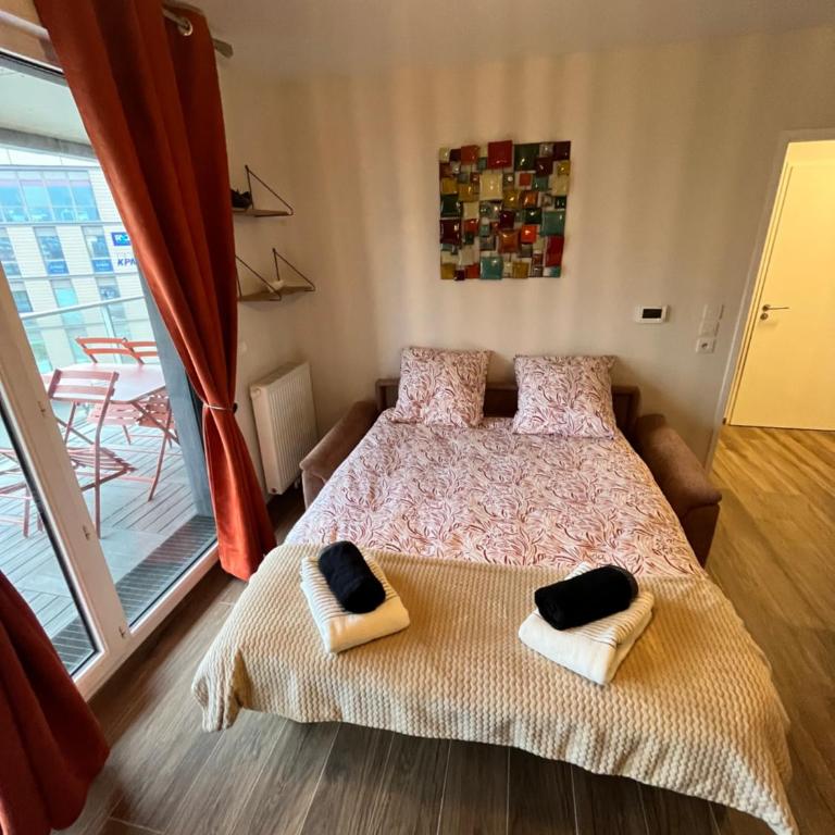 Le Havre Docks Vauban parking privé souterrain terrasse - Apartment mit 1 Schlafzimmer und Terrasse - 15