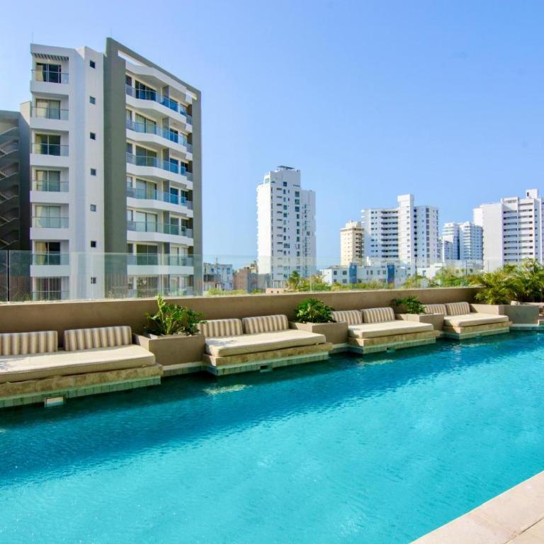 Luxury Loft P12 Vistas al Mar y Sierra Nevada Piscina & Jacuzzi - Apartamento de 1 dormitorio con balcón y vistas a la montaña - 3