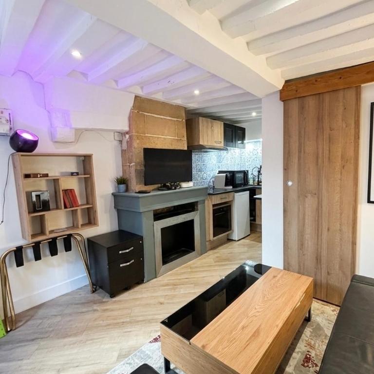 L 'iris, studio Hyper-centre, rue Arcisse de caumont, nouvelle equipe d entretien - One-Bedroom Apartment - 2