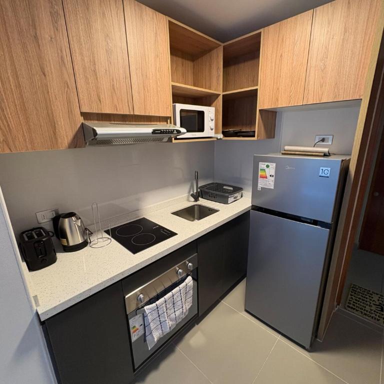 Departamento 1D1B con estacionamiento gratis - One-Bedroom Apartment - 2