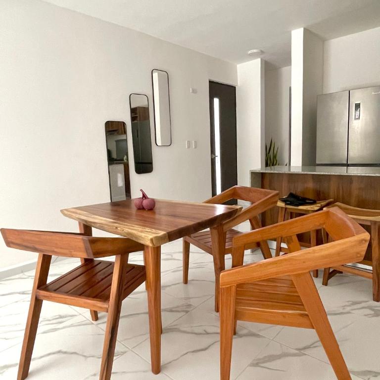 Bonito depto Playa del Carmen 2hab2bañ y varias amenidades - Apartamento de 1 dormitorio - 19