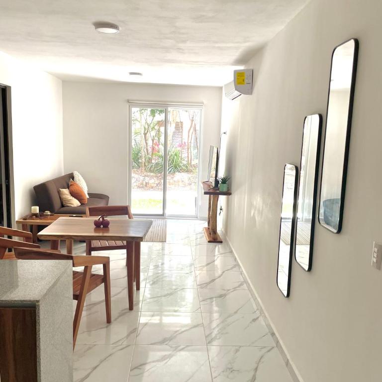 Bonito depto Playa del Carmen 2hab2bañ y varias amenidades - Apartamento de 1 dormitorio - 18