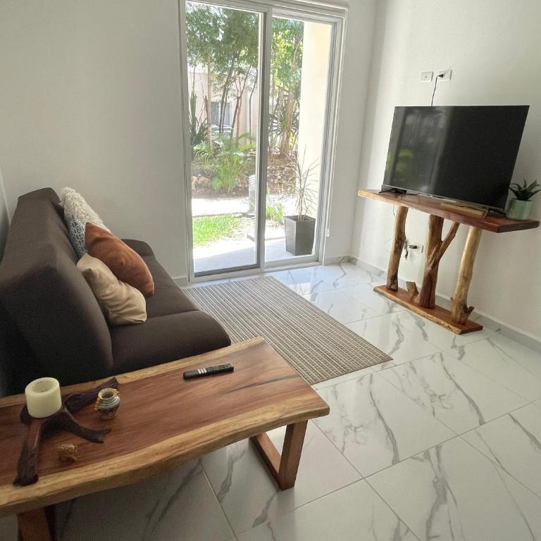 Bonito depto Playa del Carmen 2hab2bañ y varias amenidades - Apartamento de 1 dormitorio - 17