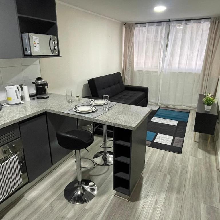 Departamento cerca Movistar Arenas 2 - Two-Bedroom Apartment - 1