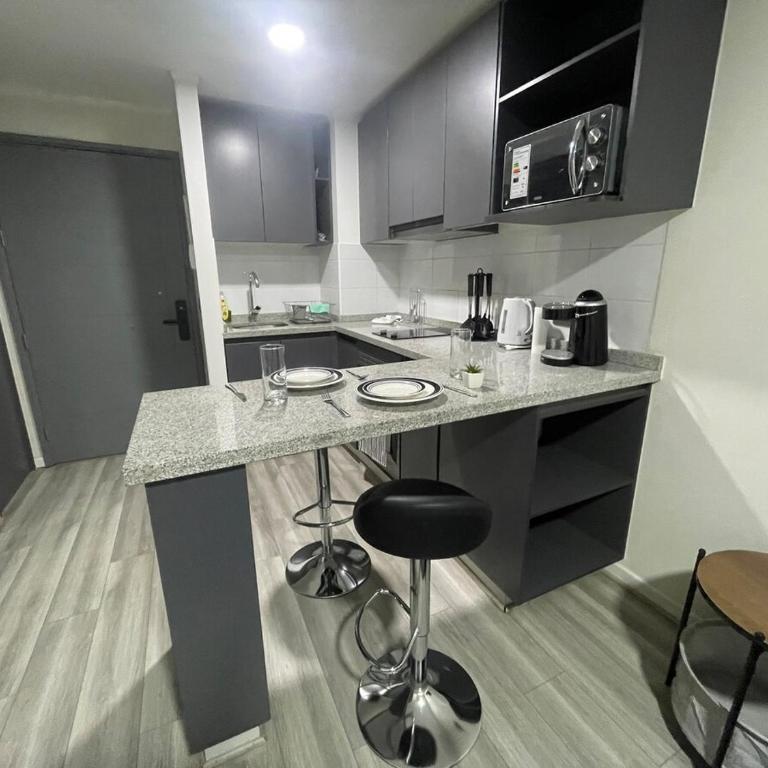 Departamento cerca Movistar Arenas 2 - Two-Bedroom Apartment - 6