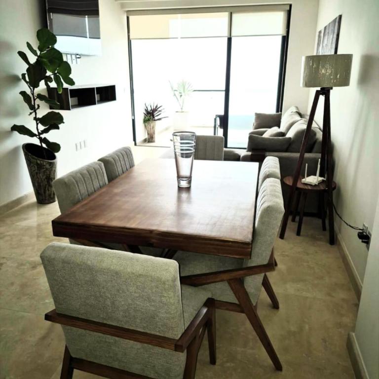Depto Lujo Azul Pacifico #1 Alberca frente al Mar - Two-Bedroom Apartment - 2