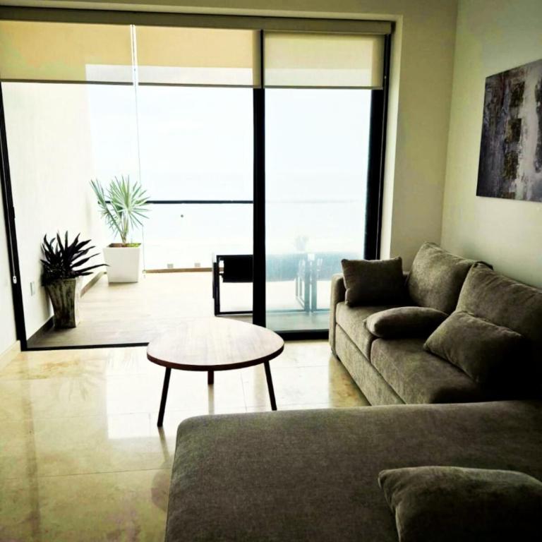 Depto Lujo Azul Pacifico #1 Alberca frente al Mar - Two-Bedroom Apartment - 11