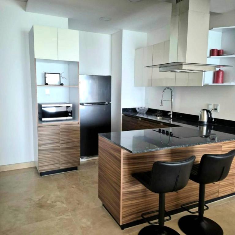 Depto Lujo Azul Pacifico #1 Alberca frente al Mar - Two-Bedroom Apartment - 20