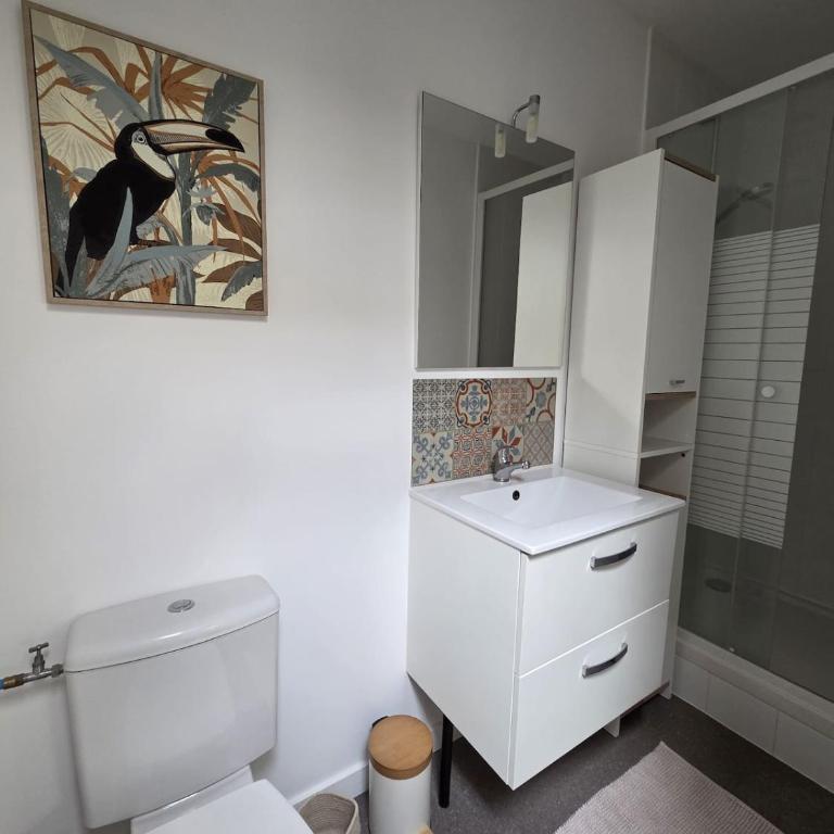 Appartement cosy hypercentre gare port à 5 min d'Arcachon - One-Bedroom Apartment - 4