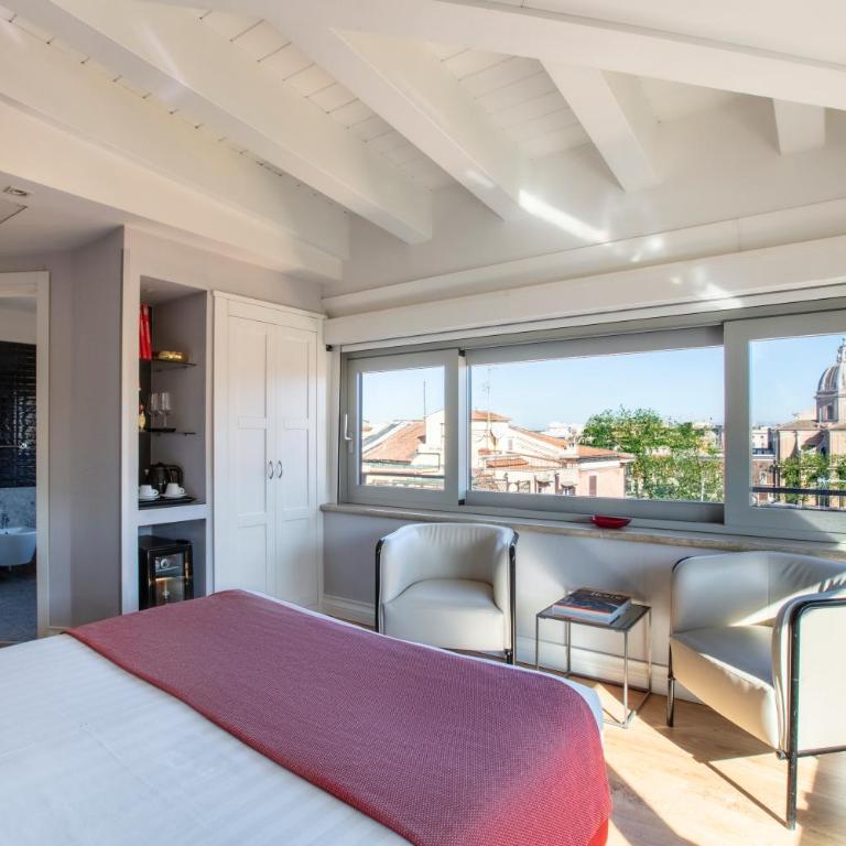 Hotel La Rovere - Superior Doppel- oder Zweibettzimmer mit Stadtblick - 2