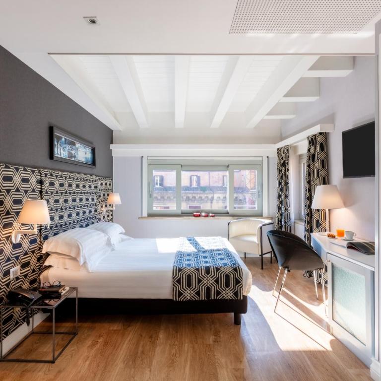 Hotel La Rovere - Superior Doppel- oder Zweibettzimmer mit Stadtblick - 16