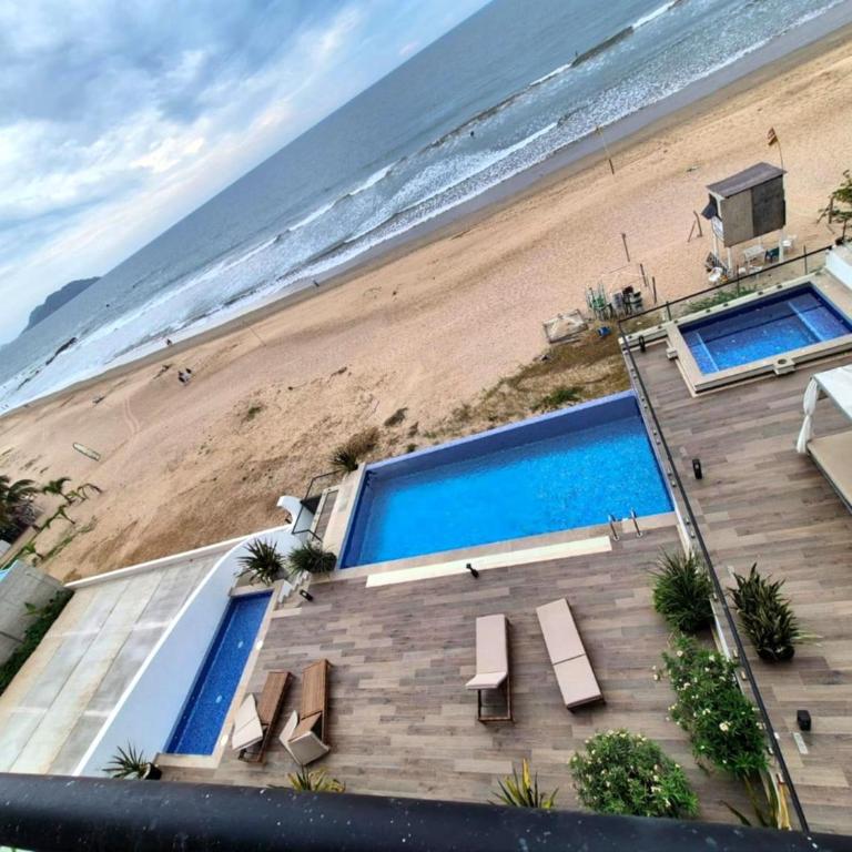 Depto Lujo Azul Pacifico #1 Alberca frente al Mar - Two-Bedroom Apartment - 33