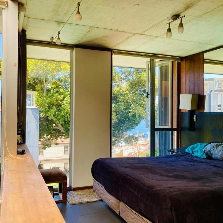Luminoso Loft con terraza y vista en Valparaíso - Two-Bedroom Apartment - 6