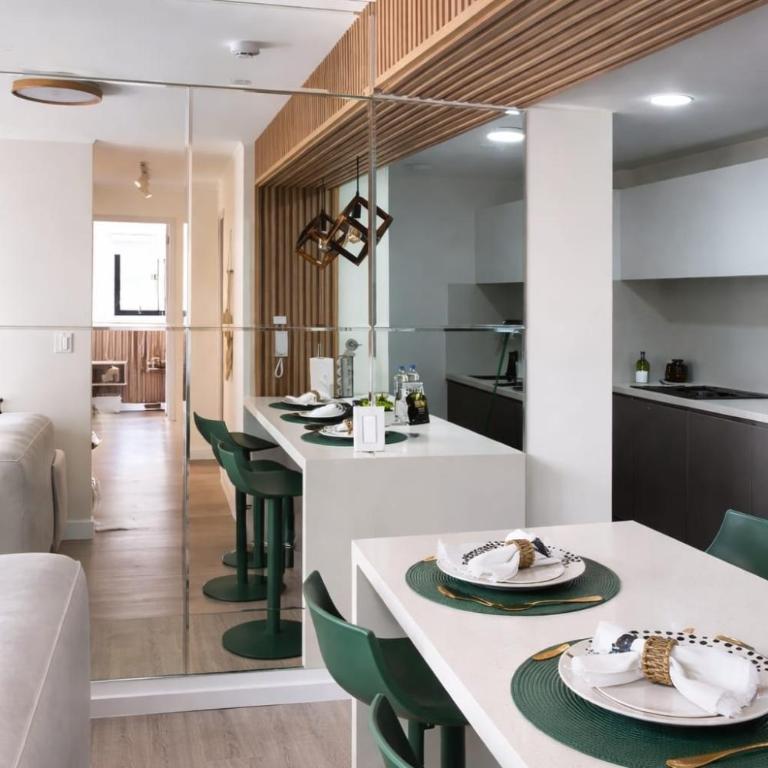 2 hab en el centro finaciero - Apartamento de 1 dormitorio - 10