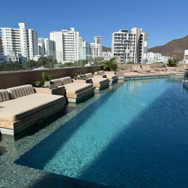 Exclusive Rodadero Sur Studio Apartment - Apartamento de 1 dormitorio - 1