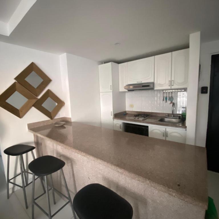 Apartamento con vista al mar Edificio Tocahagua - Two-Bedroom Apartment - 4