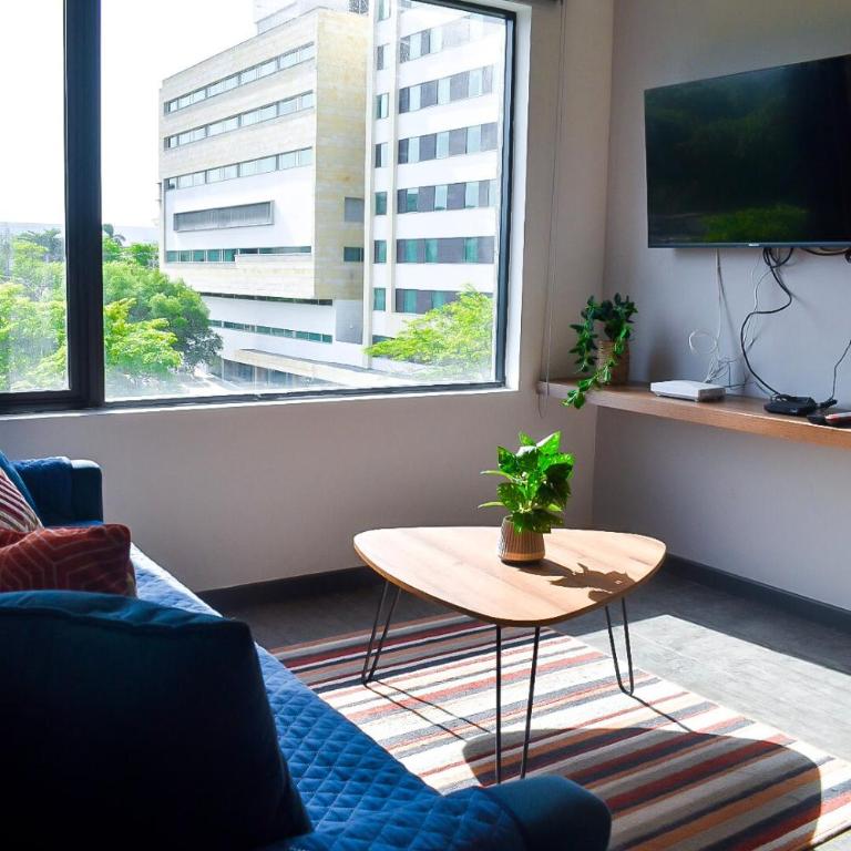 Apto Premium Wifi Rápido en el Norte CC VIVA Barranquilla - Apartamento de 1 dormitorio - 1