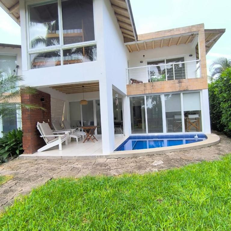 Beach House in Ayampe with private pool, pet friendly - Two-Bedroom Townhouse - 1