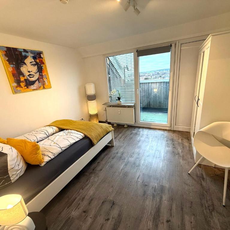 Über den Dächern Kemptens mit Panoramablick - Apartment mit 1 Schlafzimmer - 2