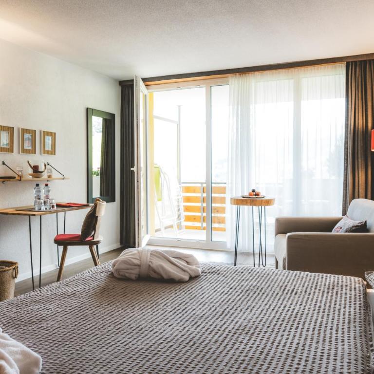 Hotel Alfa Superieur - Leukerbad-Therme - Doppelzimmer mit Zugang zum Spa und Seilbahnnutzung - 8