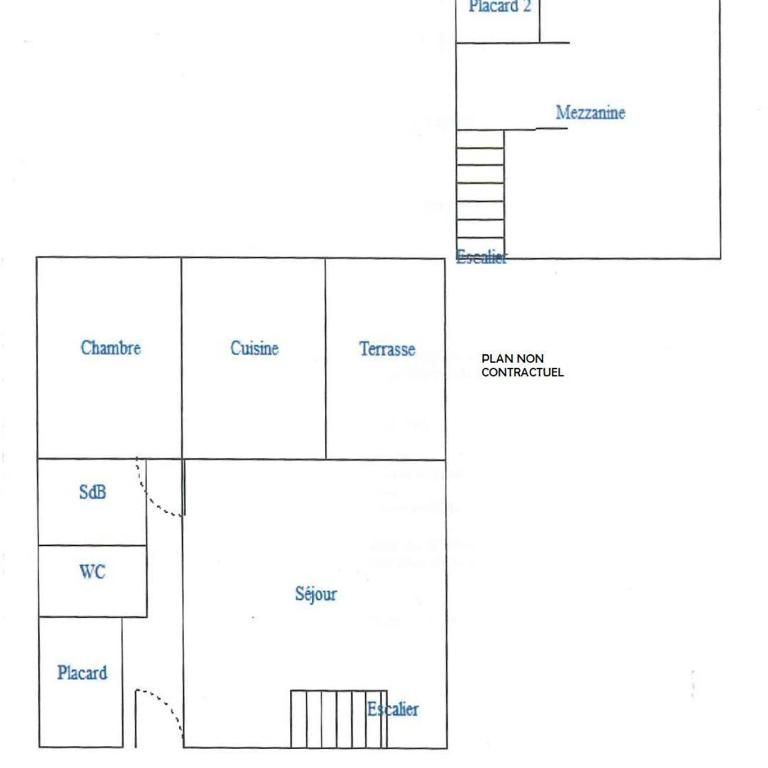 CE030-D096 Appt 3 pièces 6 couchages CAVALIERE - Appartement 2 Chambres - 14
