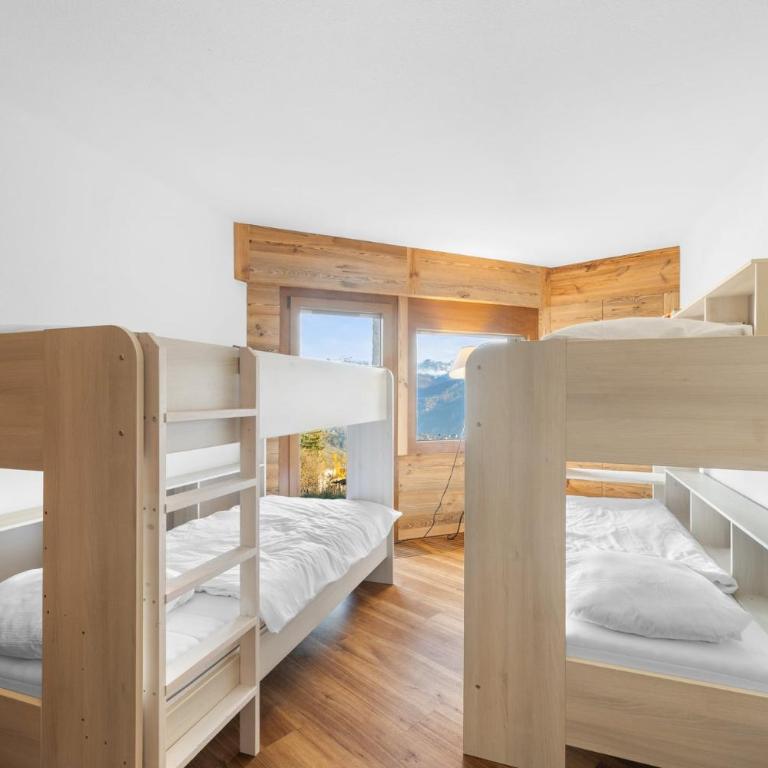 Sagittaire T06 sur la place du village a Anzere avec vue sur les Alpes - Apartment - 20