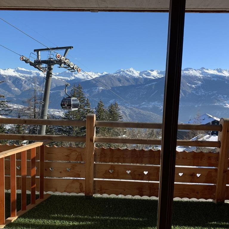 Asters 24 pres de la telecabine a Anzere avec vue sur les Alpes - Apartment - 13