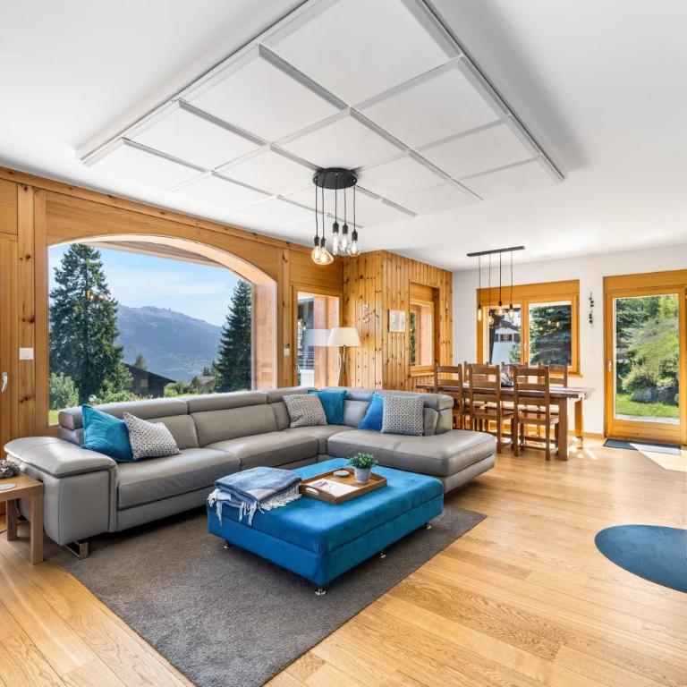 Chalet Campanule a Anzere avec vue sur les Alpes - Chalet - 1
