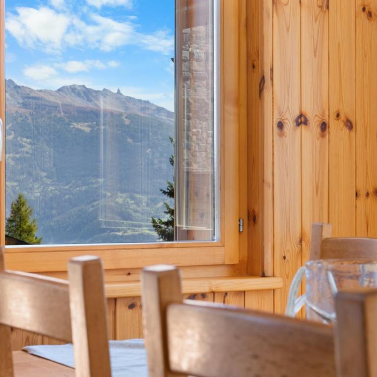 Chalet Campanule a Anzere avec vue sur les Alpes - Chalet - 13