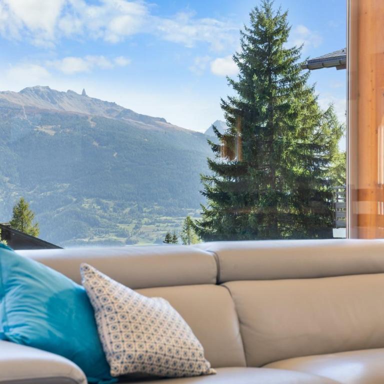 Chalet Campanule a Anzere avec vue sur les Alpes - Chalet - 15