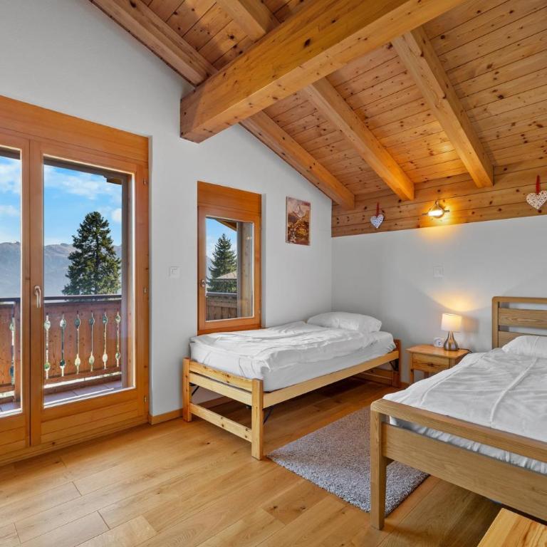 Chalet Campanule a Anzere avec vue sur les Alpes - Chalet - 39