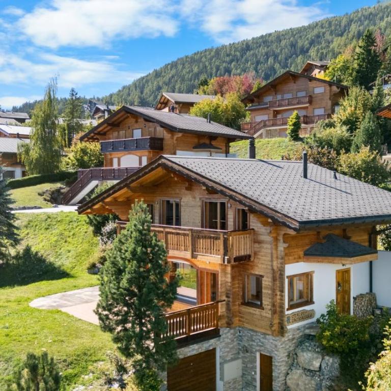 Chalet Campanule a Anzere avec vue sur les Alpes - Chalet - 40