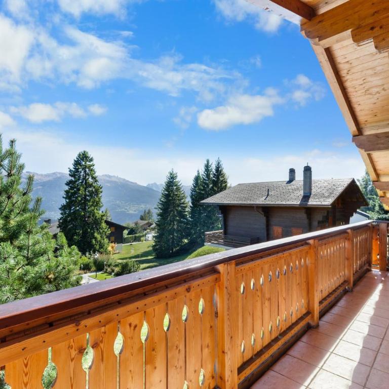 Chalet Campanule a Anzere avec vue sur les Alpes - Chalet - 52