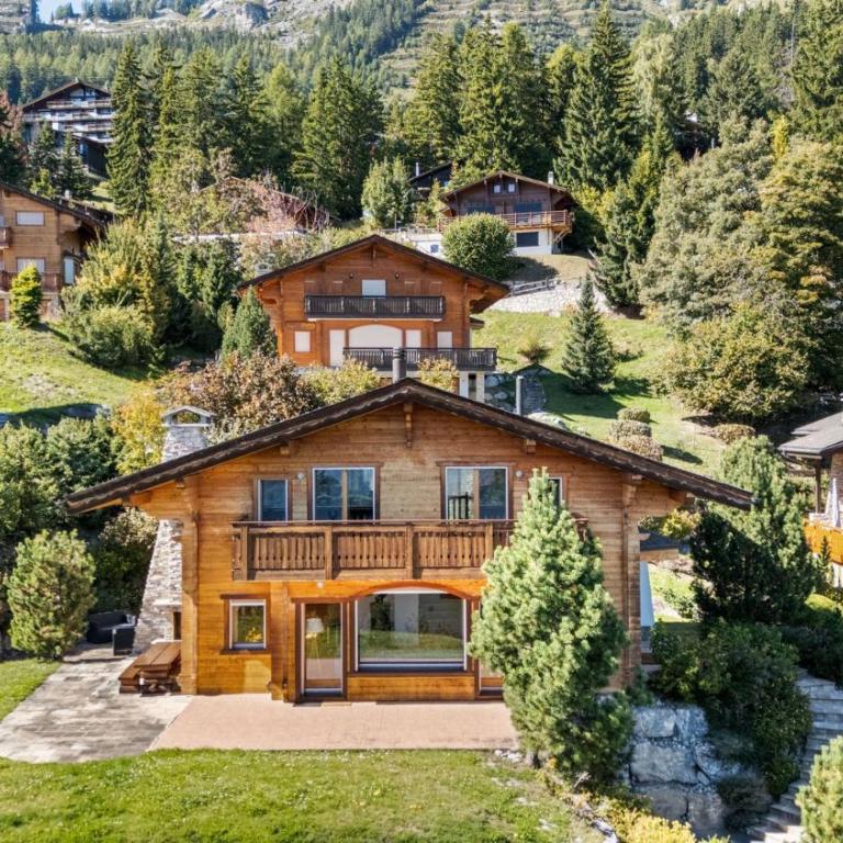 Chalet Campanule a Anzere avec vue sur les Alpes - Chalet - 61