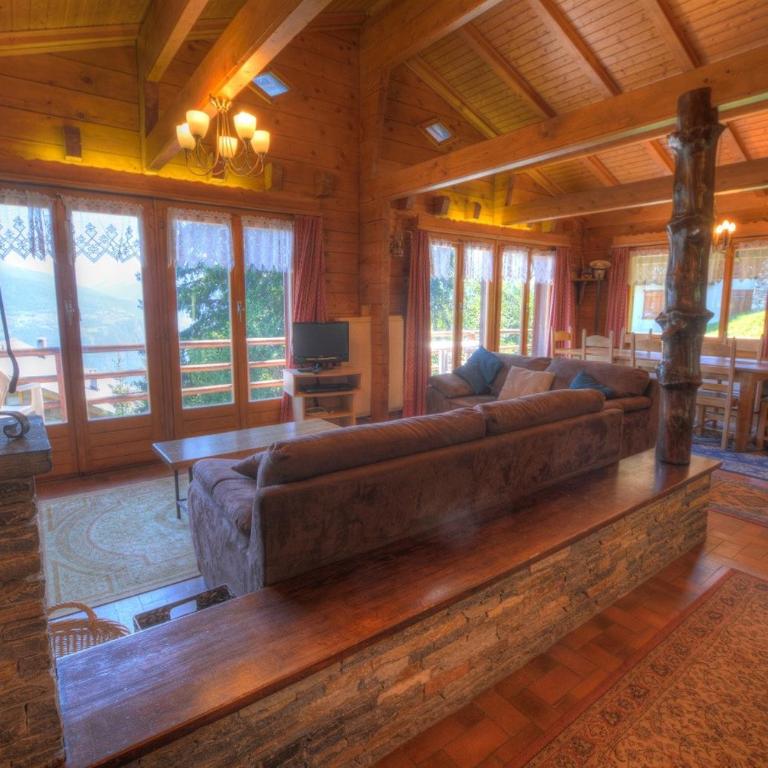 Chalet Clarine a Anzere vue sur les Alpes - Chalet - 5