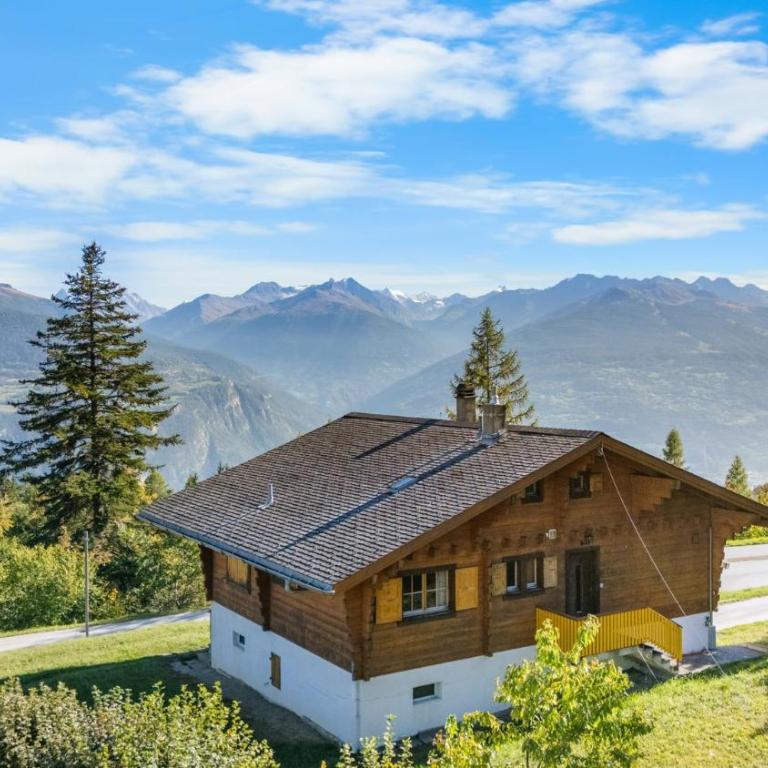 Chalet Copacabana a Anzere vue sur les Alpes - Chalet - 24