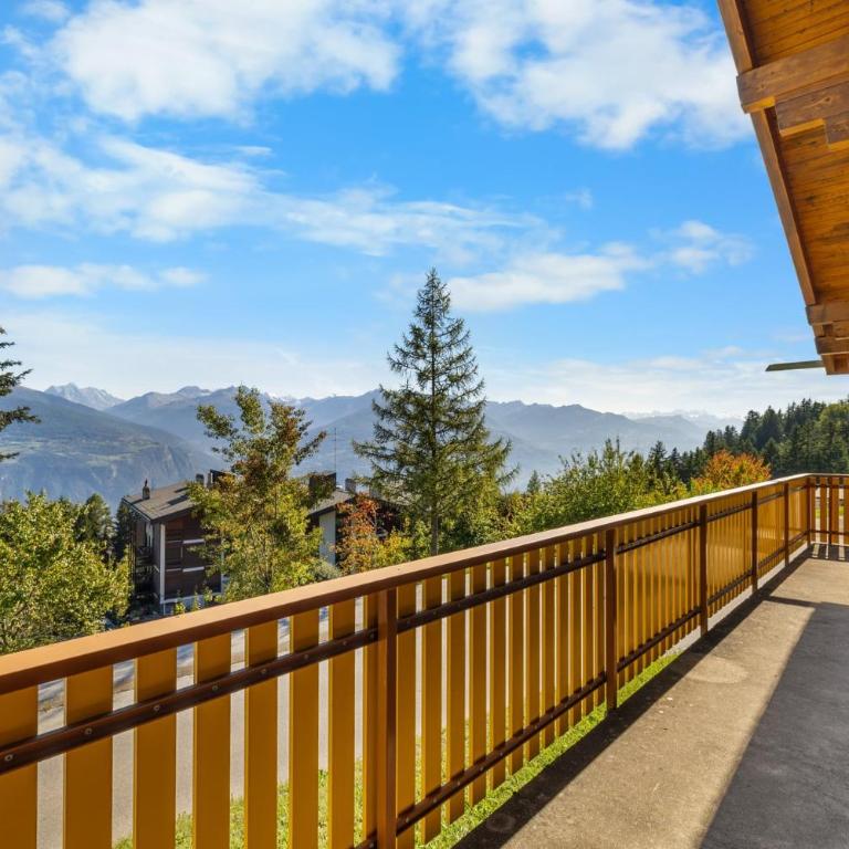 Chalet Copacabana a Anzere vue sur les Alpes - Chalet - 28