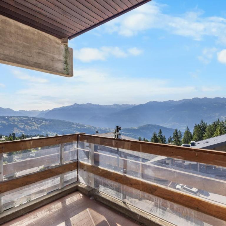 Emeraudes 404A pres de la telecabine a Anzere avec vue sur les Alpes - Apartment - 26