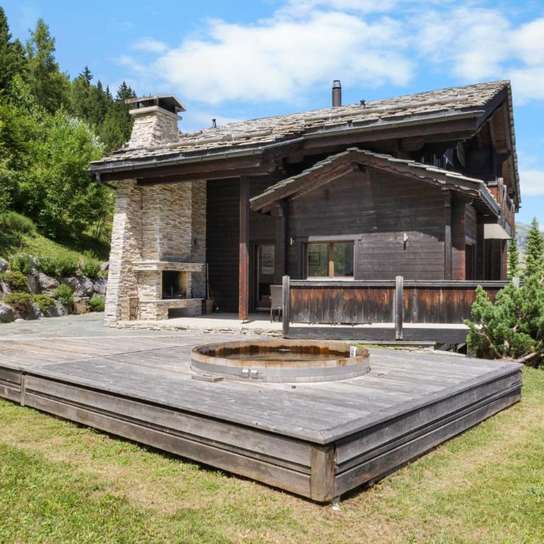 Chalet Noir pres de la telecabine a Anzere - Chalet - 39