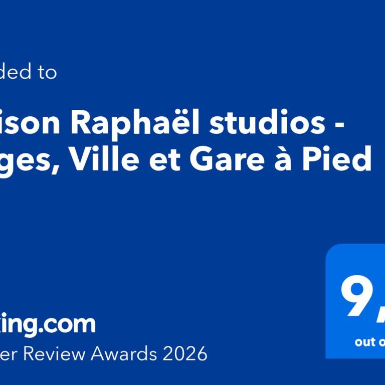 Maison Raphaël studios - Plages, Ville et Gare à Pied - Studio Deluxe - 1