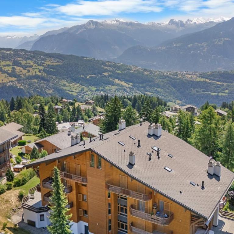 Rosalp 422 proche du centre a Anzere avec vue sur les Alpes - Apartment - 33