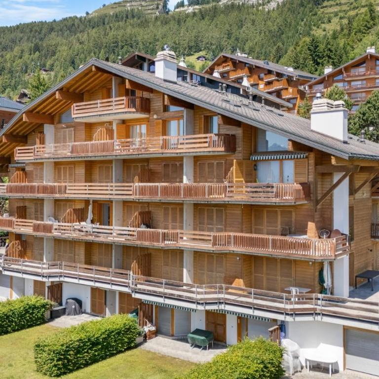 Rosalp 422 proche du centre a Anzere avec vue sur les Alpes - Apartment - 41
