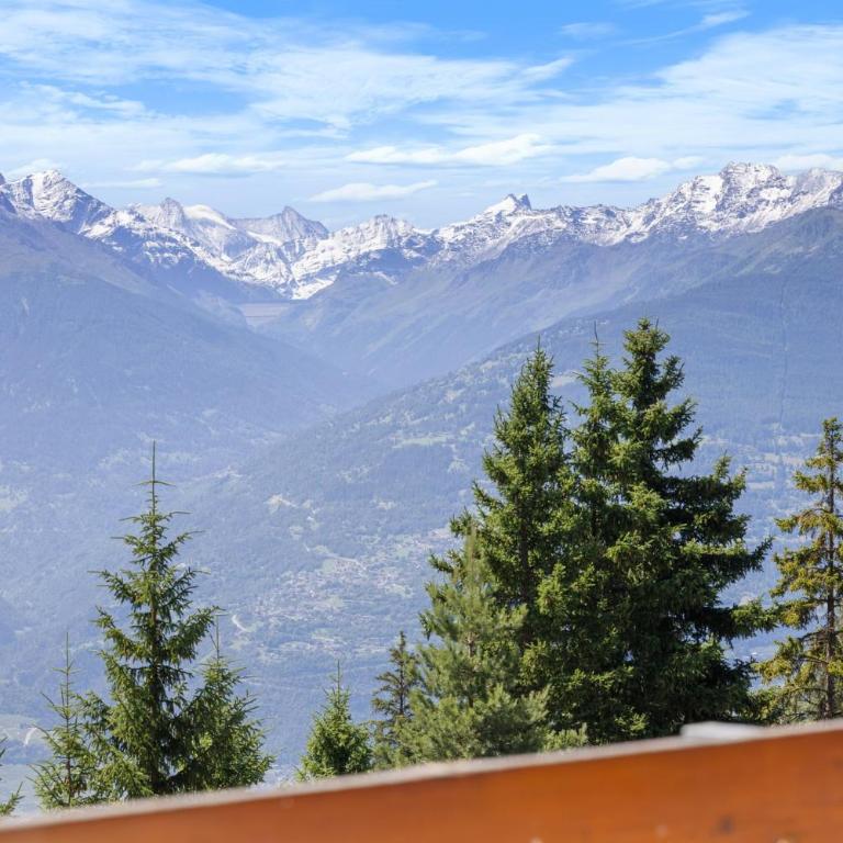 Rosalp 422 proche du centre a Anzere avec vue sur les Alpes - Apartment - 44