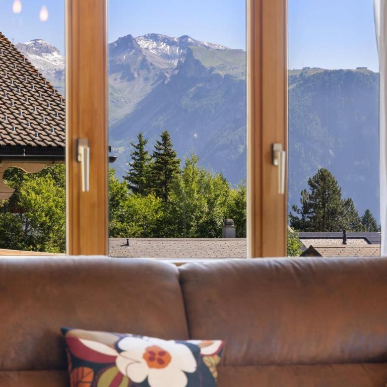 Rocheneige 19 au calme a Anzere avec vue sur les Alpes - Apartment - 17