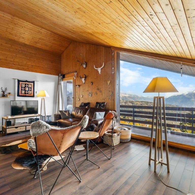 Saphir 404 pres de la telecabine a Anzere avec vue sur les Alpes - Apartment - 1